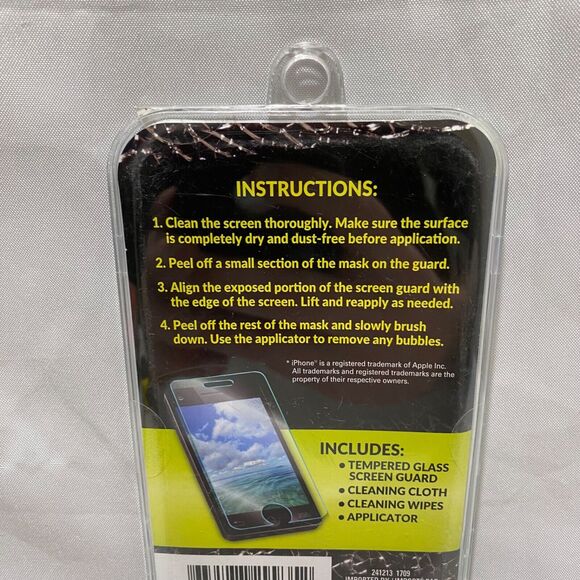 iPhone 6 Plus 6S Plus 7 Plus Shatter Resistant Tempered Glass Screen Protector - Picture 6 of 7